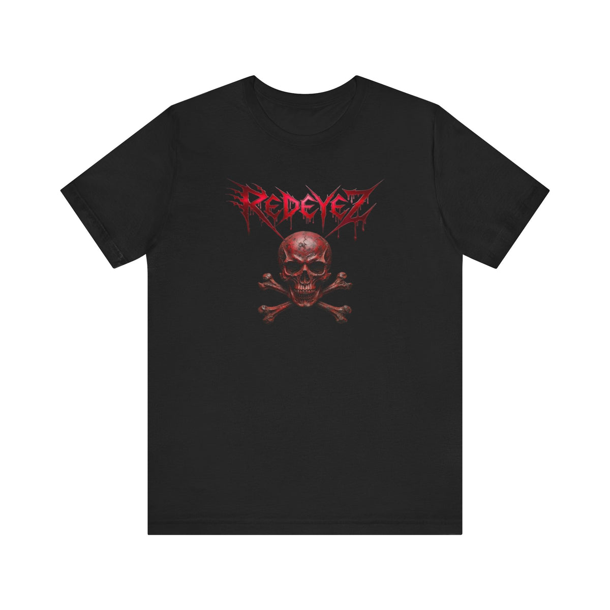 Official Redeyez Bloody Skull & Crossbones Tee