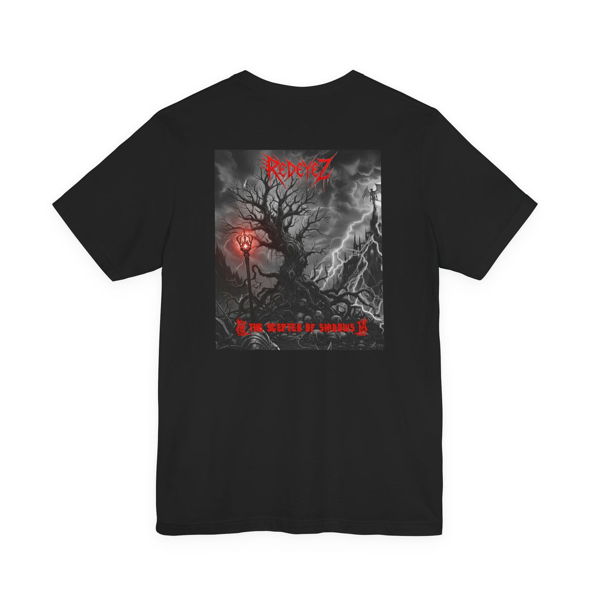 Official Redeyez Bloody Skull & Crossbones Tee