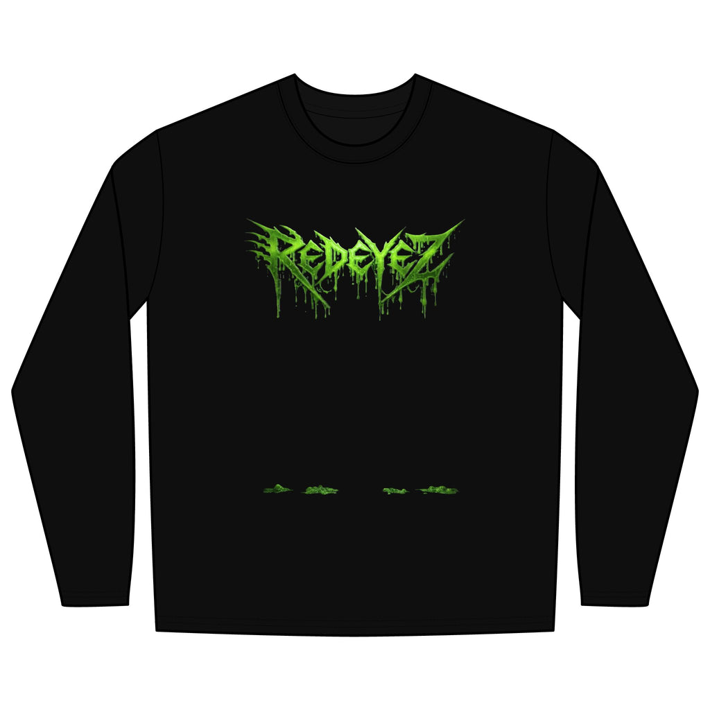 Official Redeyez Green Acid Drip Long Sleeve Tee