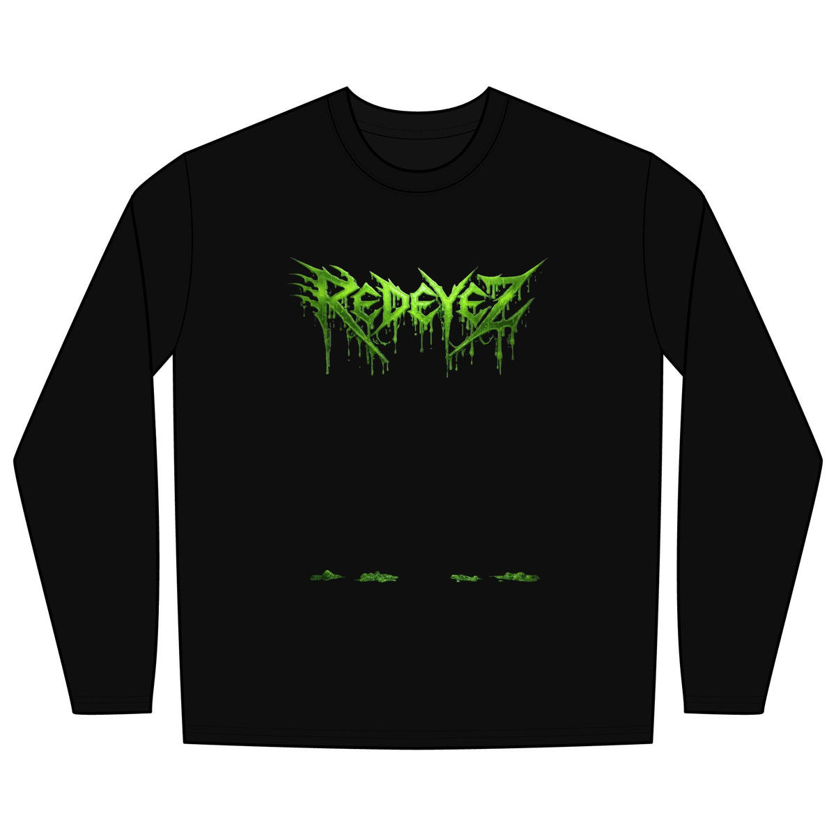 Official Redeyez Green Acid Drip Long Sleeve Tee